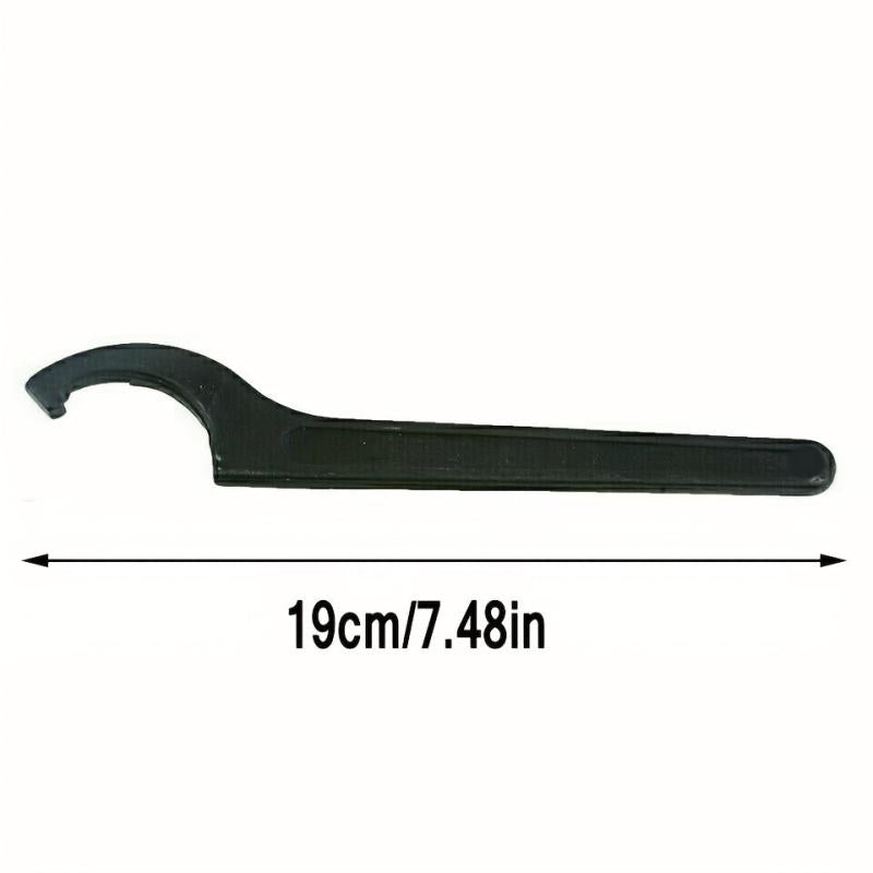 1PC Metal Hand Tool Crescent Hook Head Round Nut Spanner C Spanner