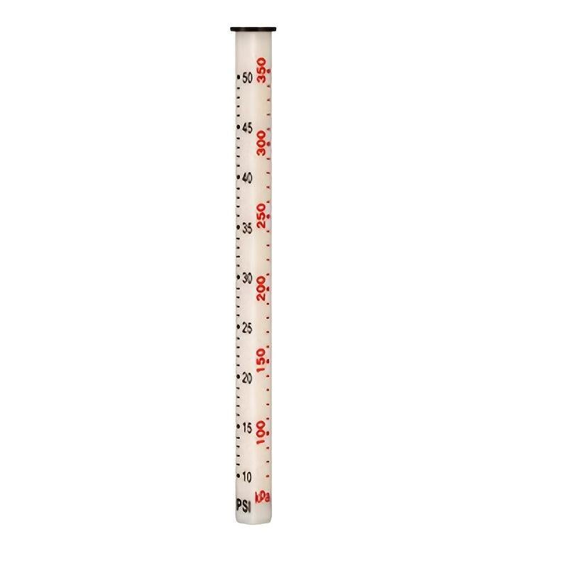 Stainless Steel Tire Pressure Gauge with Zinc Alloy Chuck