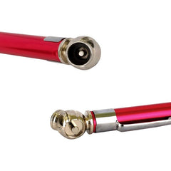 Stainless Steel Tire Pressure Gauge with Zinc Alloy Chuck