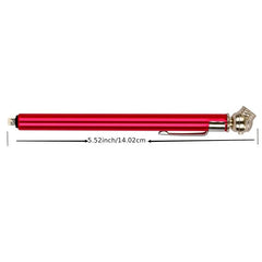 Stainless Steel Tire Pressure Gauge with Zinc Alloy Chuck