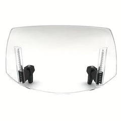 Adjustable Clip-on Motorcycle Windshield Extension - Windscreen Extender