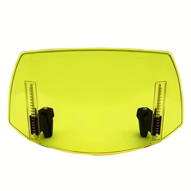 Adjustable Clip-on Motorcycle Windshield Extension - Windscreen Extender