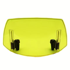Adjustable Clip-on Motorcycle Windshield Extension - Windscreen Extender