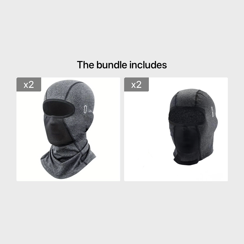 Windproof Fleece Balaclava Ski Mask Thermal Face Mask Winter Warm
