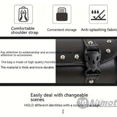 Retro Leather Prince Saddle Bag for Motorcycle B125 B
