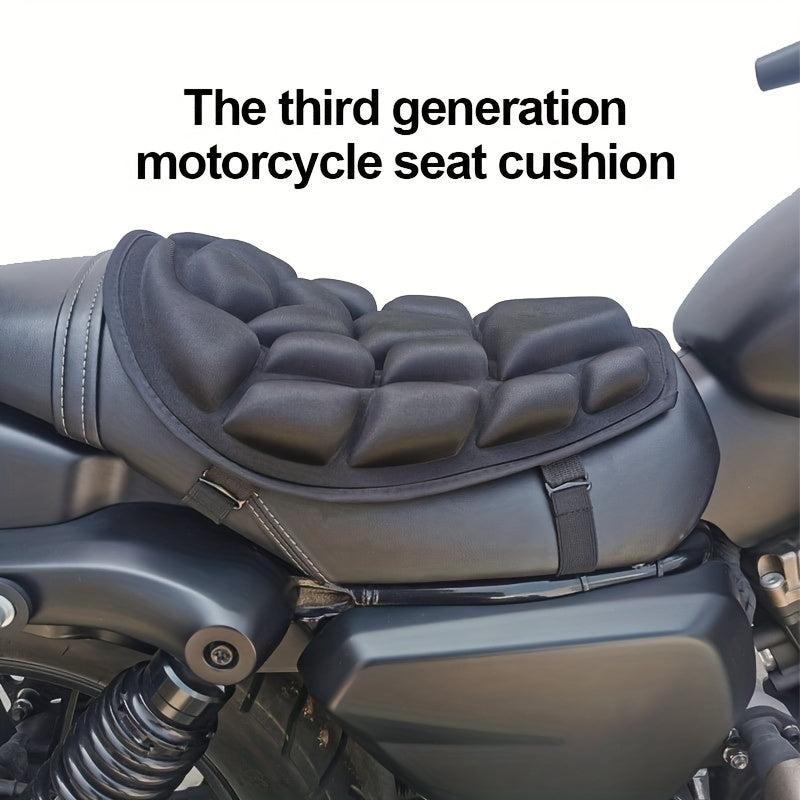 Motorcycle Seat Cushion Mesh Bag Cover Shock Absorbing Sunscreen