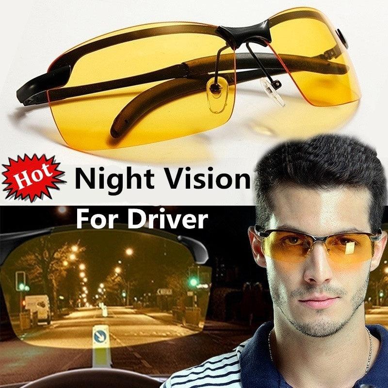 Men's Polarized Night Vision Sunglasses for Outdoor Sports & Driving