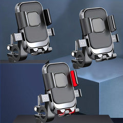 Motorcycle Phone Holder Rearview Mirror Mount