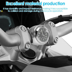 Aluminum Motorcycle Clock Waterproof Handlebar Watch