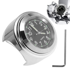 Aluminum Motorcycle Clock Waterproof Handlebar Watch