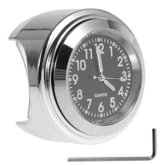 Aluminum Motorcycle Clock Waterproof Handlebar Watch