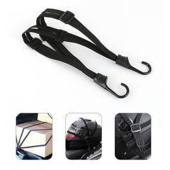 1pc Motorcycle Luggage Strap Helmet Gears Elastic Buckle Rope