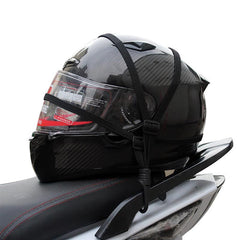 1pc Motorcycle Luggage Strap Helmet Gears Elastic Buckle Rope