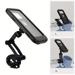 Motorcycle Phone Holder Waterproof Bracket