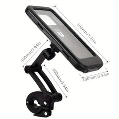Motorcycle Phone Holder Waterproof Bracket