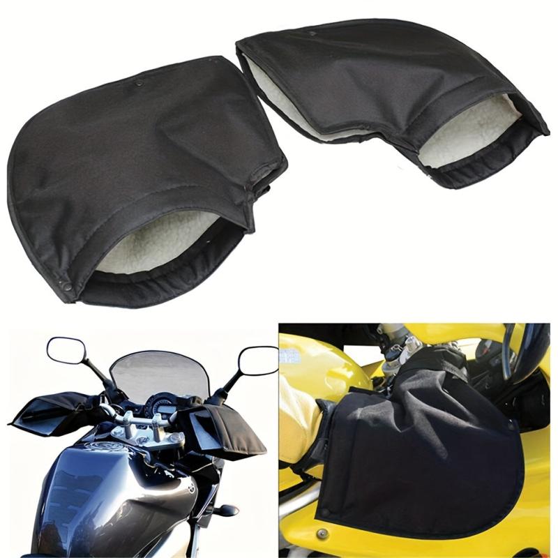 Motorcycle Windproof Winter Velvet Handlebar Gloves