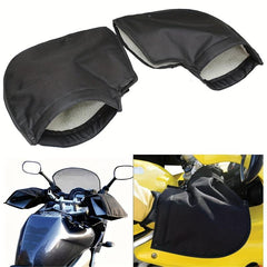 Motorcycle Windproof Winter Velvet Handlebar Gloves