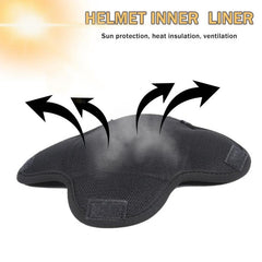 Breathable Motorcycle Helmet Insert Liner Cap Cushion Pad