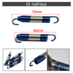 Universal Motorcycle Stainless Steel Spring Hooks For Exhaust Pipe