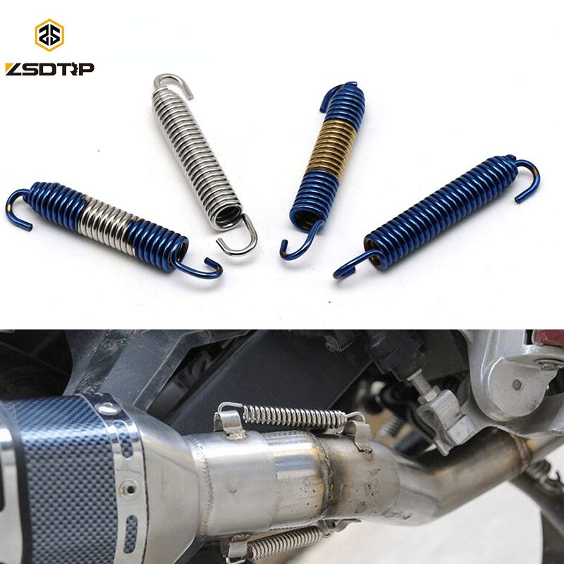 Universal Motorcycle Stainless Steel Spring Hooks For Exhaust Pipe