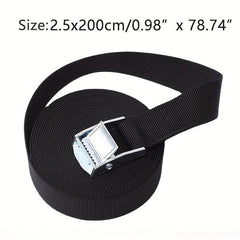 2M Buckle Tie Down Belt Cargo Straps With Metal Buckle Tow Rope