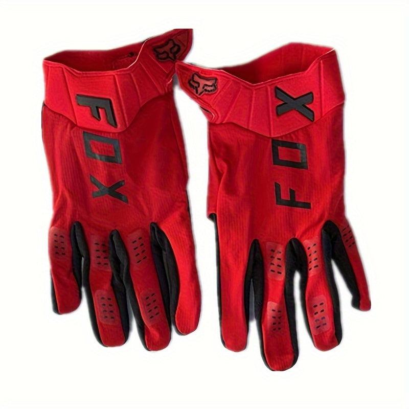 Fox All Finger Gloves: Men & Women Mountain Bike Off-road Motorcycle Gloves