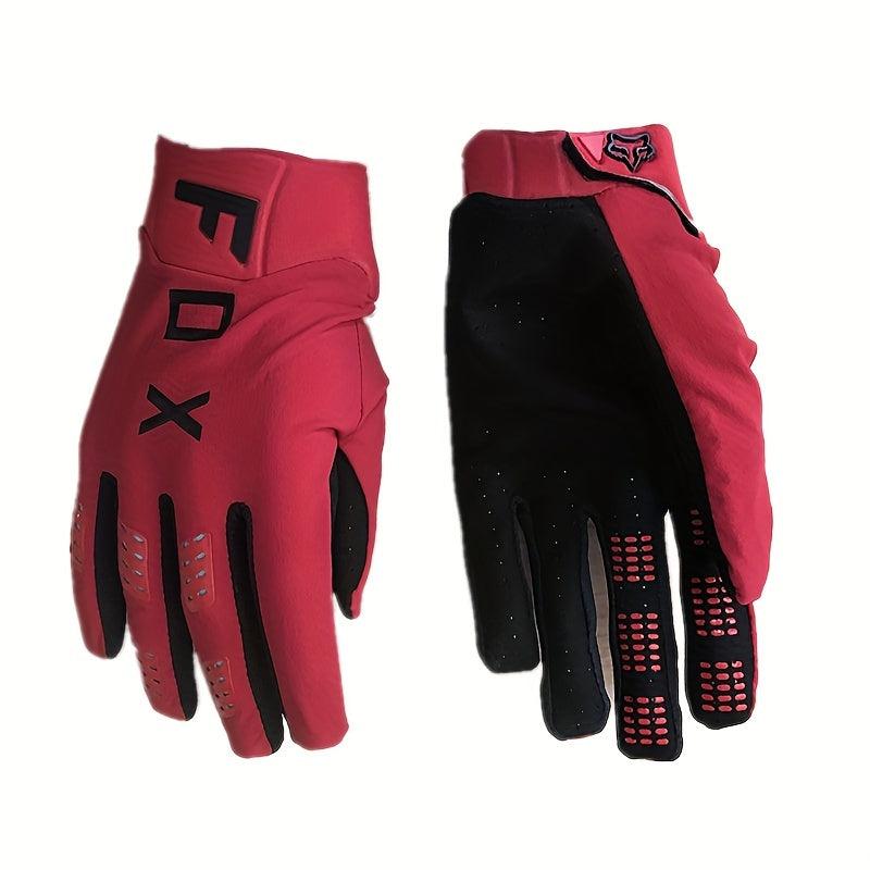 Fox All Finger Gloves: Men & Women Mountain Bike Off-road Motorcycle Gloves