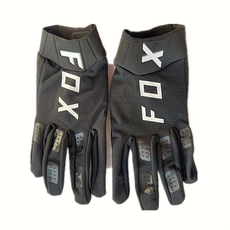 Fox All Finger Gloves: Men & Women Mountain Bike Off-road Motorcycle Gloves