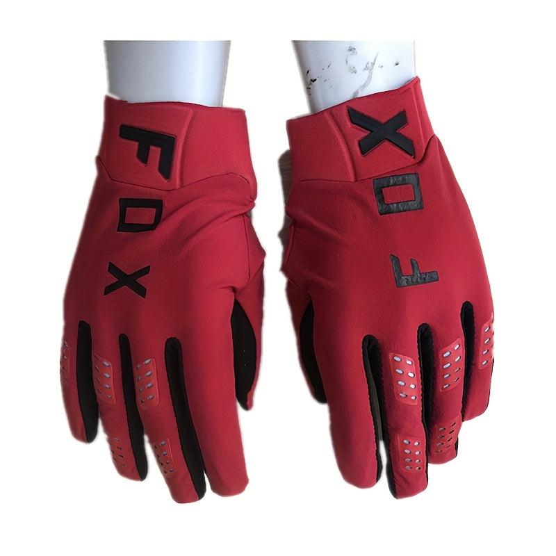 Fox All Finger Gloves: Men & Women Mountain Bike Off-road Motorcycle Gloves