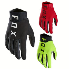 Fox All Finger Gloves: Men & Women Mountain Bike Off-road Motorcycle Gloves