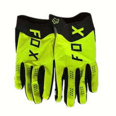 Fox All Finger Gloves: Men & Women Mountain Bike Off-road Motorcycle Gloves