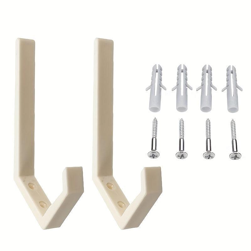 2PCS Motorcycle Helmet Rack Holder Wall Mounted Hook Display Racks