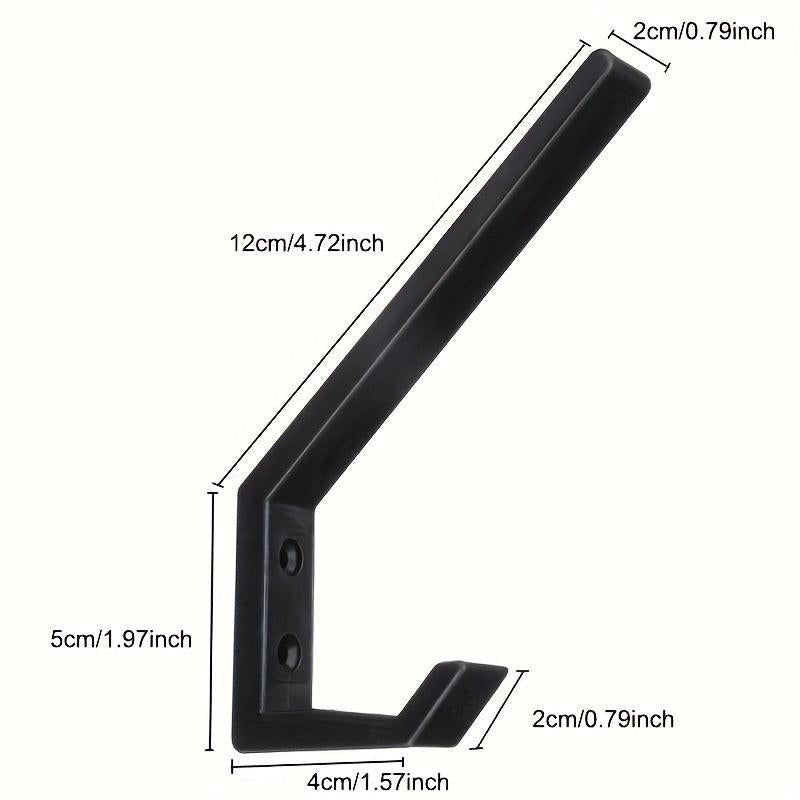 2PCS Motorcycle Helmet Rack Holder Wall Mounted Hook Display Racks