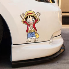 Reflective Sticker Car Anime Glass Bumper Motorcycle Cover Scratches Decor