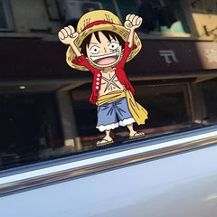 Reflective Sticker Car Anime Glass Bumper Motorcycle Cover Scratches Decor