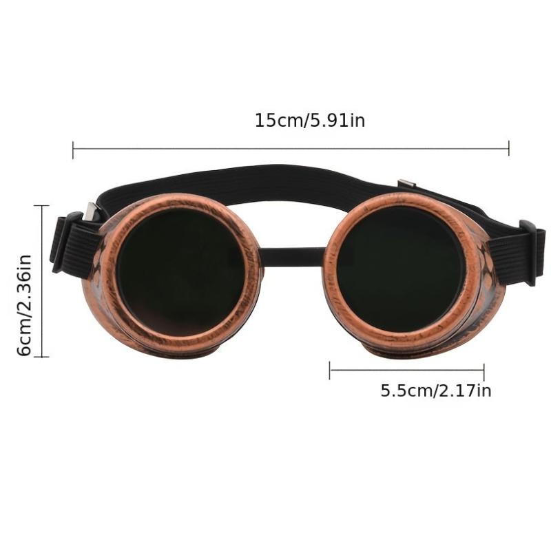 Steampunk Vintage Goggles - Cosplay Accessory
