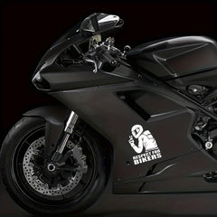 Respect For Bikers Car Sticker Funny Styling Decal