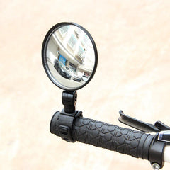 Bike Rearview Mirror Wide Angle Convex Mirror Single Car Mirror