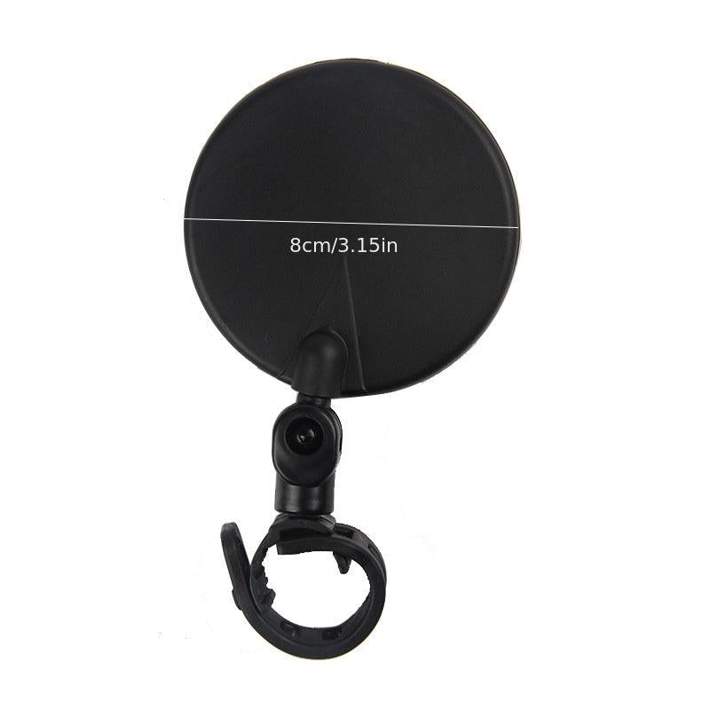 Bike Rearview Mirror Wide Angle Convex Mirror Single Car Mirror