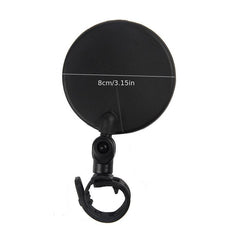 Bike Rearview Mirror Wide Angle Convex Mirror Single Car Mirror