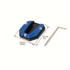 Motorcycle Foot Support Anti Skid Side Pad for Stability