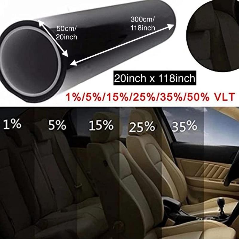 50 X 299 Solar UV Protection Film Sticker Auto Tint Film Window
