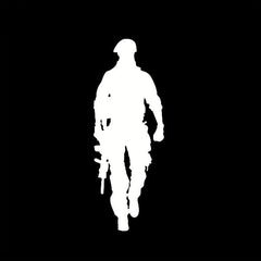 Special Forces Vehicle Sticker Motorcycle Car Window Reflective Sticker