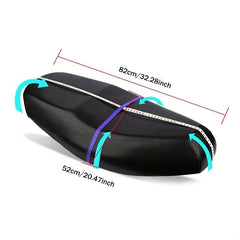 Motorcycle Rain Seat Cover Waterproof Saddle 210D Dust UV Sun Protect