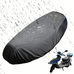 Motorcycle Rain Seat Cover Waterproof Saddle 210D Dust UV Sun Protect