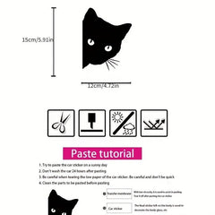 Peep Stickers Vinyl Decals Car Adornment Metope Accessories