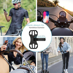 Detachable Bike Phone Holder 360 Rotatable Adjustable Bike