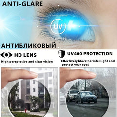 Aviation Intelligent Photochromic Sunglasses Polarized Driving Sun Glasses