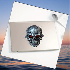 3D Metal Skull Car Stickers Motorcycle Waterproof Decorative Stickers