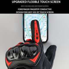 Motorcycle Riding Gloves Non slip Wear resistant Breathable Comfort